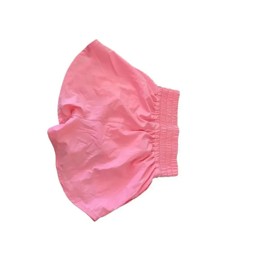 Nike Pink DX6642 Dri-Fit Ultra High-Waisted 3" Brief-Lined Shorts Size Small - Picture 2 of 5